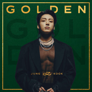Jung Kook - GOLDEN | Gold Vinyl LP | Photo Book + Photo Cards + Sticker