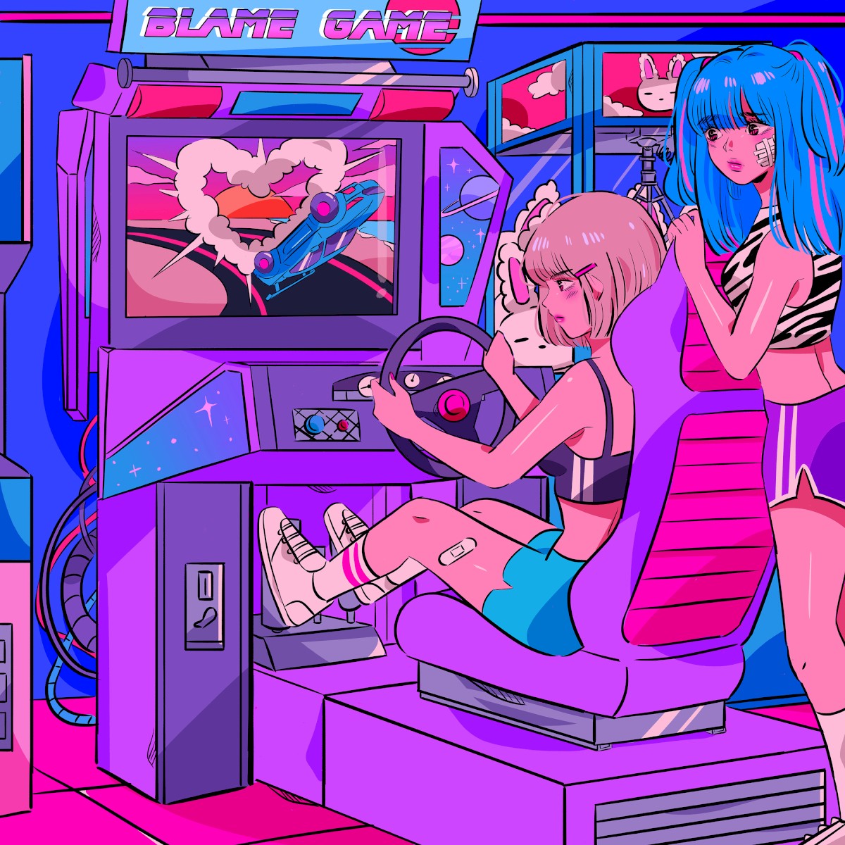 Beach Bunny Blame Game (Extended Play) - Brand New Hot Pink Vinyl