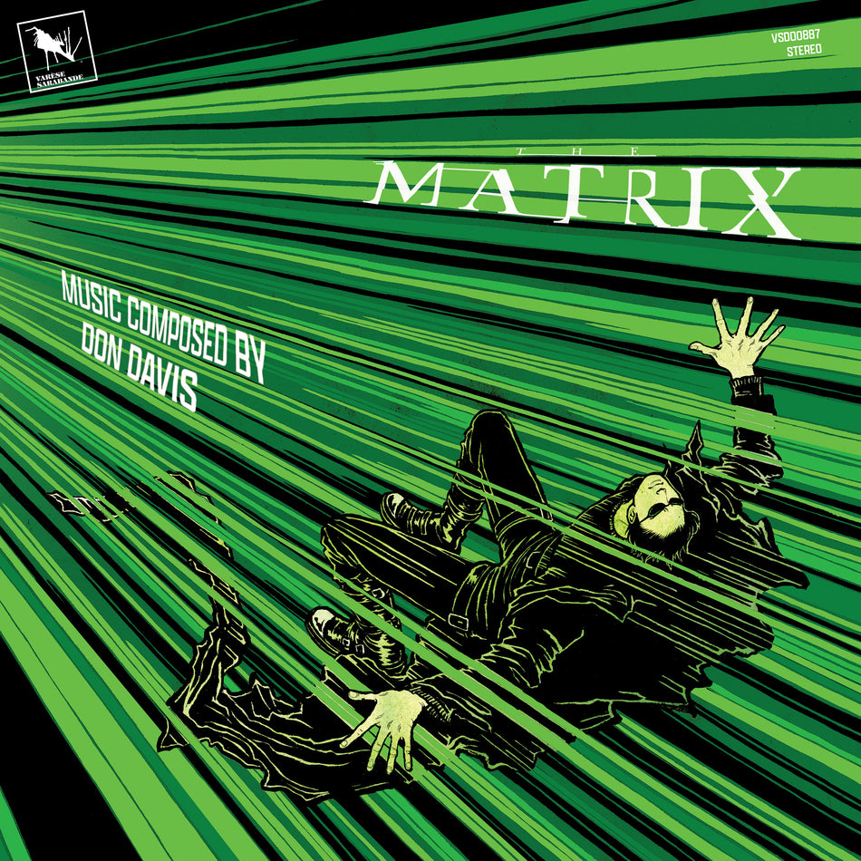 The Matrix OST | 25th Anniversary LP | Cyber Swirl Green Vinyl