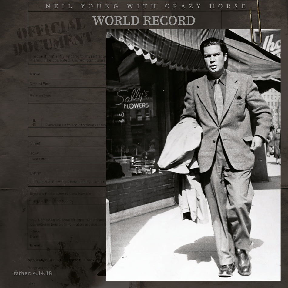 Neil Young & Crazy Horse - World Record | Indie Exclusive Clear 2LP