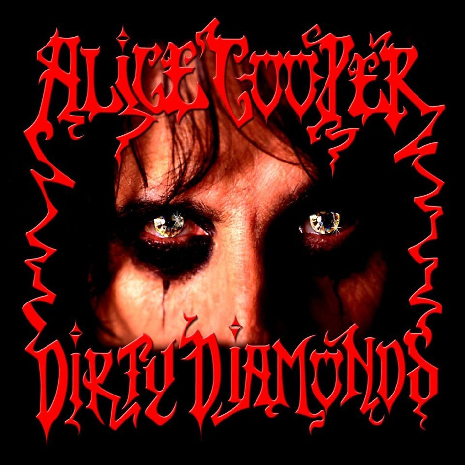 Alice Cooper - Dirty Diamonds | Red Vinyl LP | Shock Rock