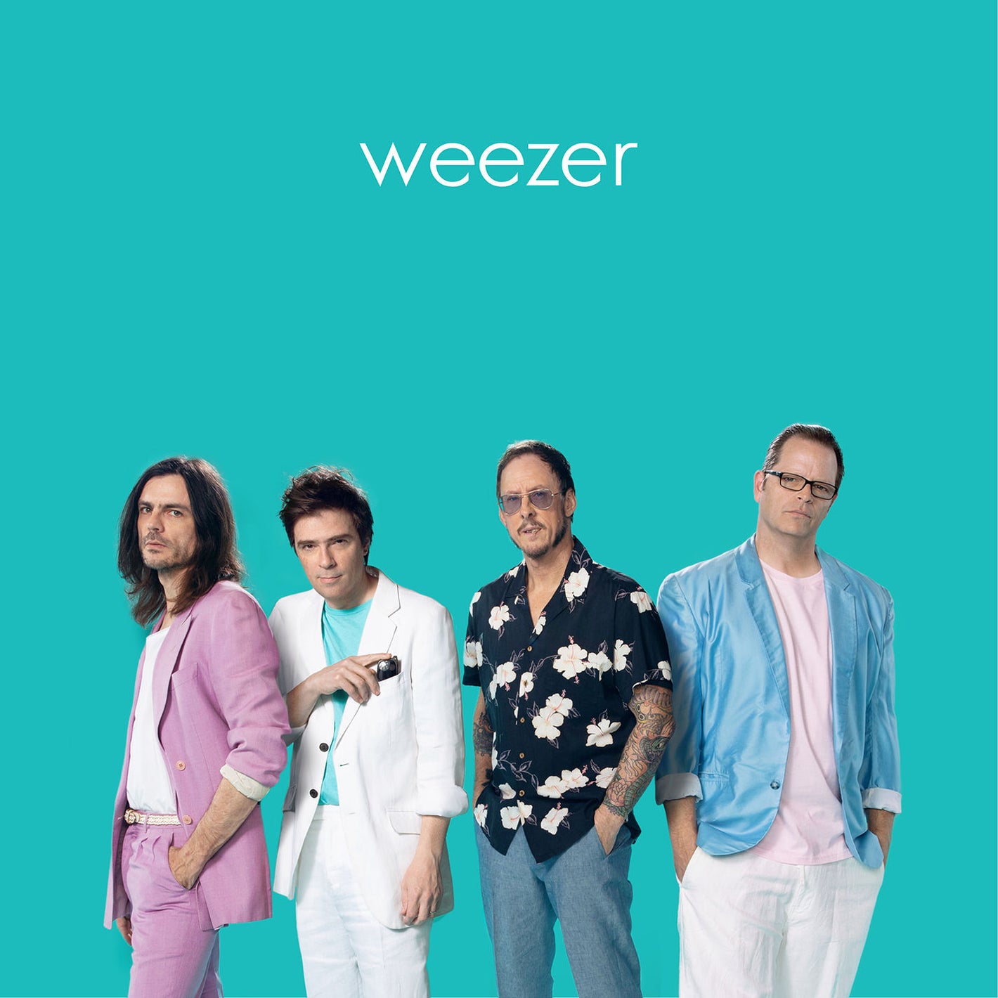 Weezer - Weezer (Teal Album) | LP | 80s & 90s Pop‑Culture Covers