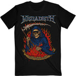 Megadeth Youthanasia Flames Black