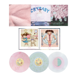 Melanie Martinez Cry Baby: 10th Anniversary Edition (Clear Vinyl, Coke Bottle Green, Pink, Special Edition) (3 Lp's)