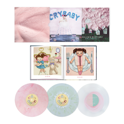 Melanie Martinez Cry Baby: 10th Anniversary Edition (Clear Vinyl, Coke Bottle Green, Pink, Special Edition) (3 Lp's)