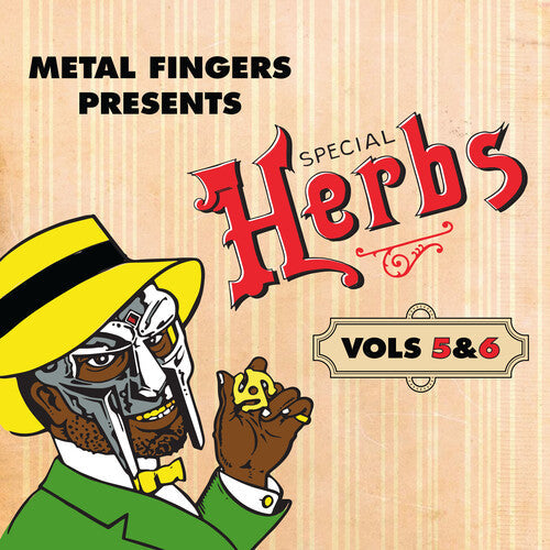 Mf Doom Metal Fingers Presents: Special Herbs Vols. 5 & 6 (Apple Red Colored Vinyl, Gatefold, 2LP)