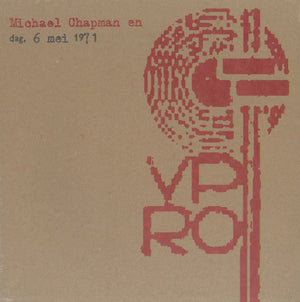 MICHAEL CHAPMAN Live VPRO 1971