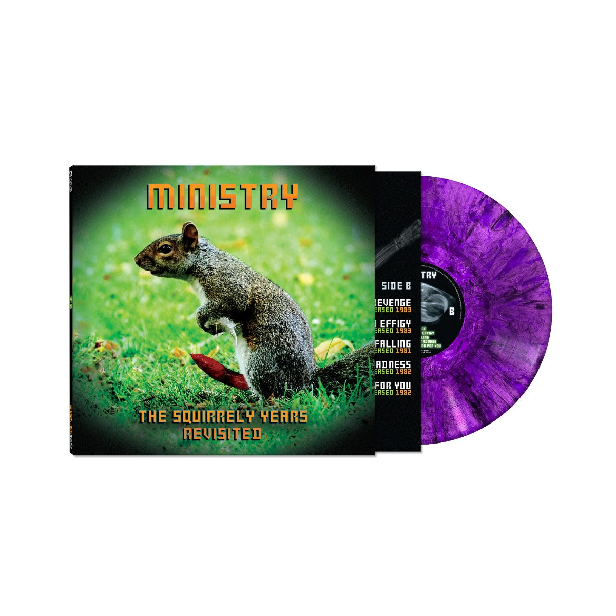 MINISTRY The Squirrely Years Revisited (Purple Marble Vinyl)