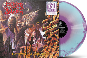Morbid Angel Gateways To Annihilation (Indie Exclusive) (Purple Blue Merge Vinyl)