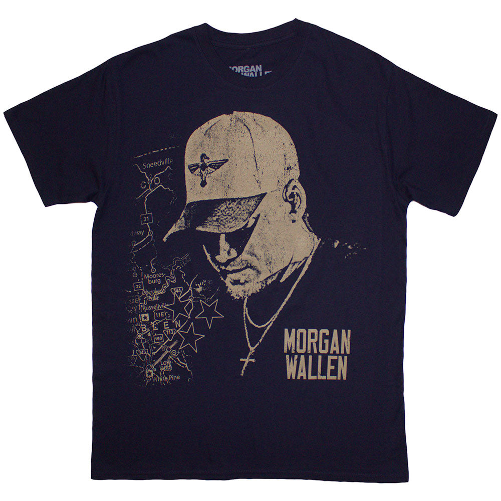 Morgan Wallen Cap Blue
