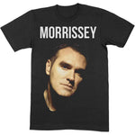 Morrissey Face Photo Black
