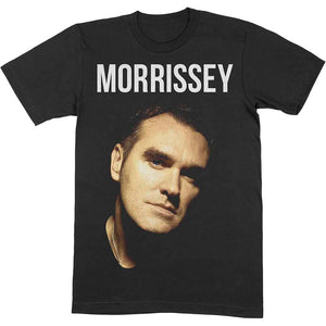 Morrissey Face Photo Black
