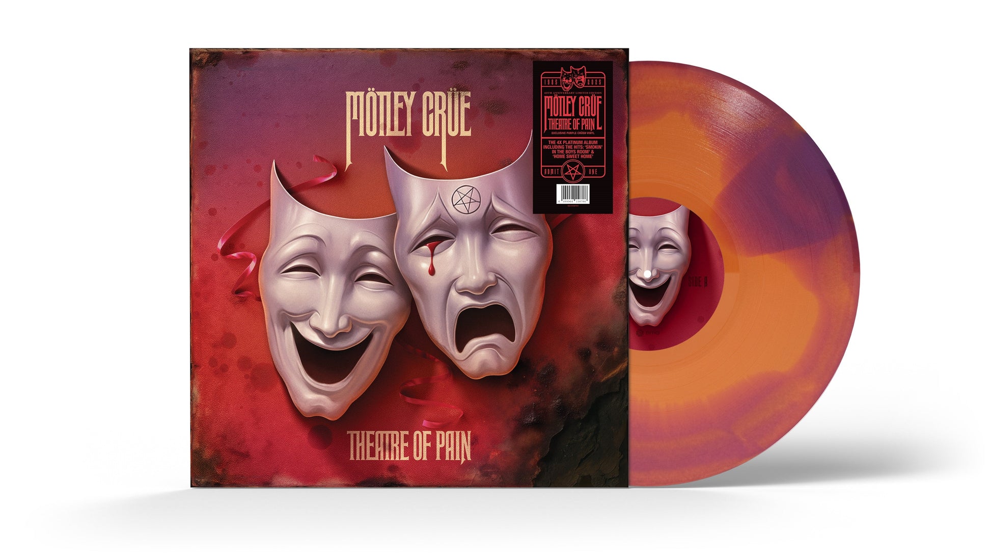Motley Crue Theatre Of Pain (Indie Exclusive) (40Th Anniversary Purple Crush Vinyl)