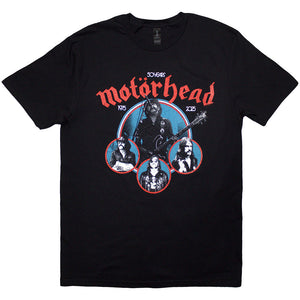 Motörhead 50 Years Lemmy Circles Black
