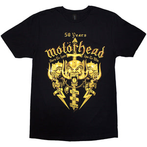 Motörhead 50 Years Swords & Warpig Black