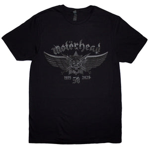 Motörhead 50 Years Wings Badge Black