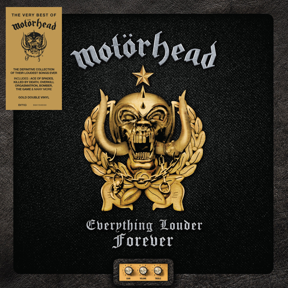 Motörhead Everything Louder Forever: The Very Best Of Motörhead (Indie Exclusive) [Gold 2LP]