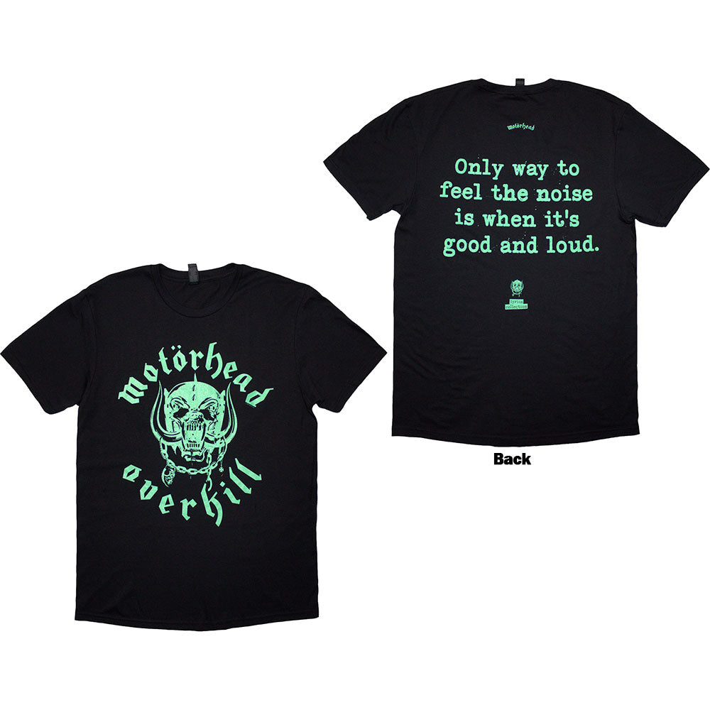 Motörhead Overkill Lyric Black