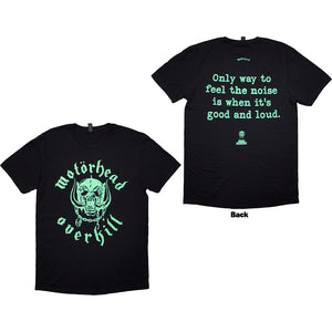 Motörhead Overkill Lyric Black