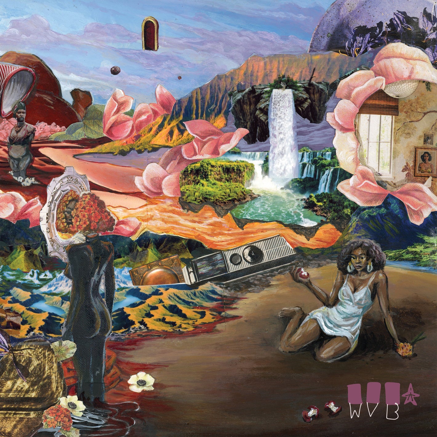 Mourning [A] BLKstar Flowers For The Living (Galaxy Swirl Vinyl)