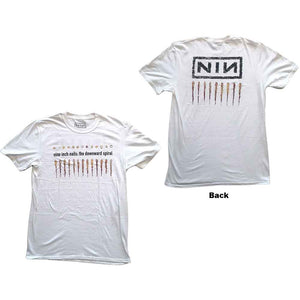 Nine Inch Nails Downward Spiral White