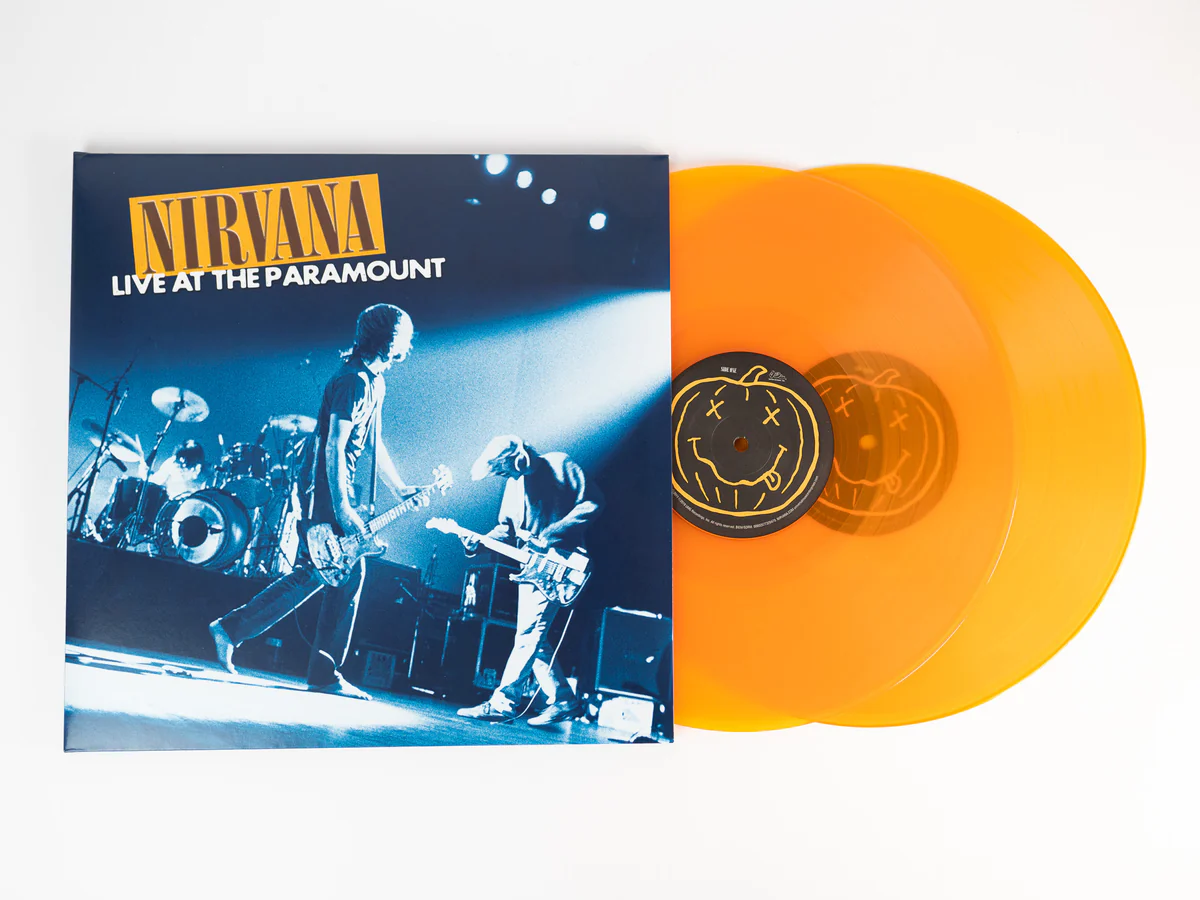 Nirvana Live At The Paramount (Transparent Orange Colored Vinyl) (2 Lp)