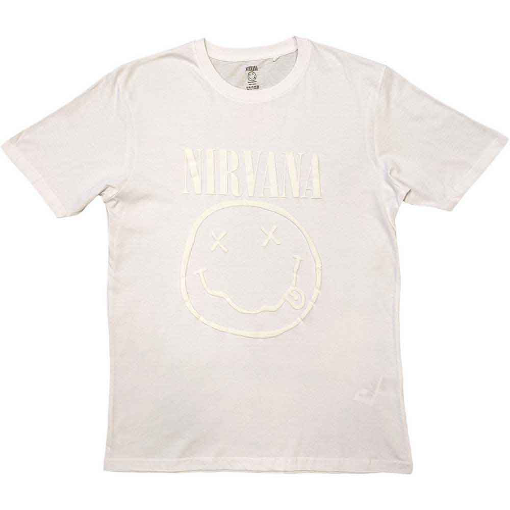 Nirvana White Happy Face White