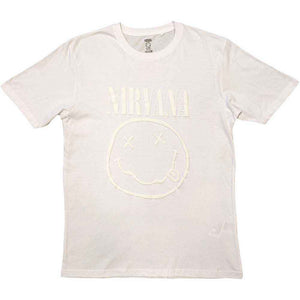 Nirvana White Happy Face White
