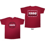 Oasis 1998 World Tour - South America Red