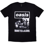 Oasis Cigarettes & Alcohol Illustration Mono Black
