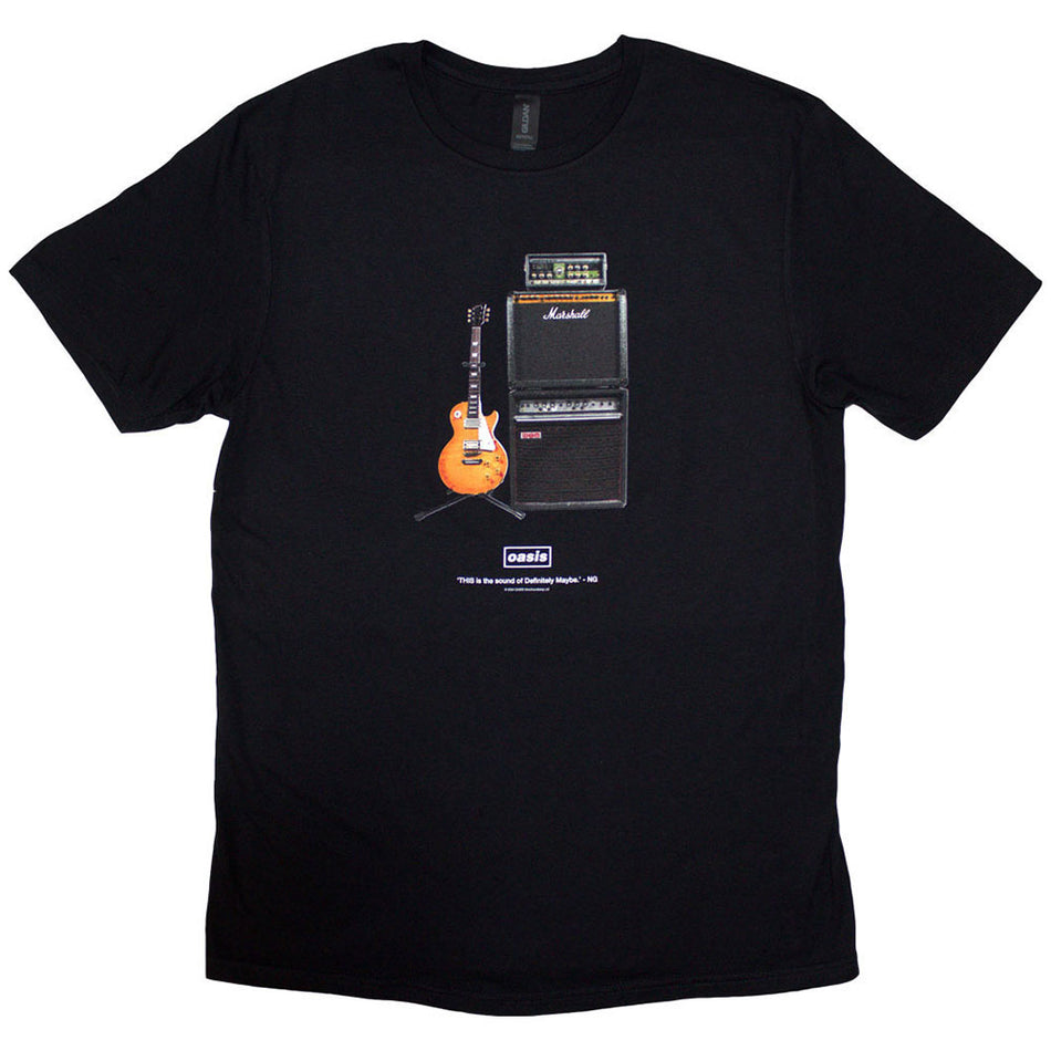 Oasis Definitely Maybe Guitar Black