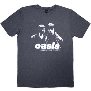 Oasis Definitely Maybe Photo Stencil Blue