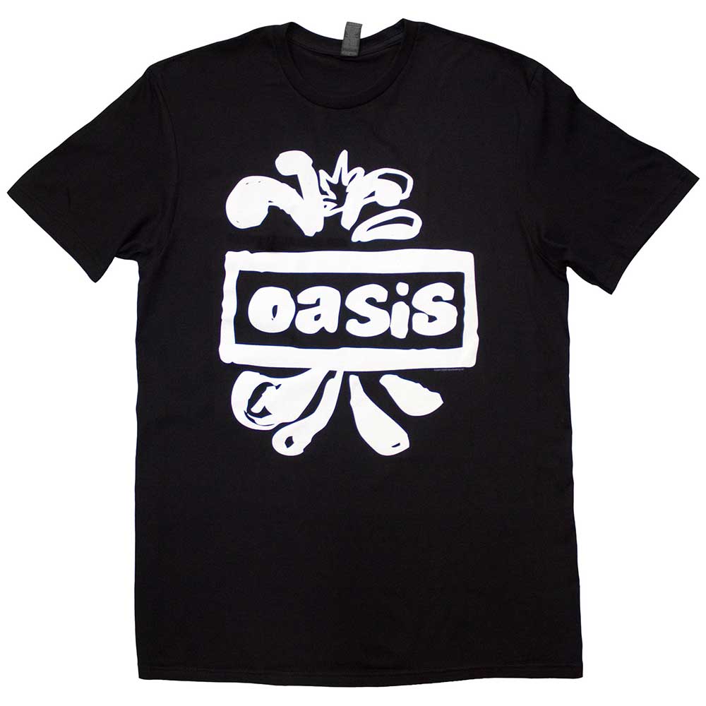 Oasis Logo Splat Black