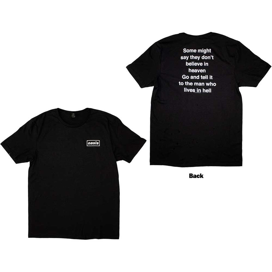 Oasis Some Might Say Lyric Black