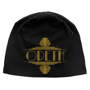 Opeth Art Deco Logo JD Print Black