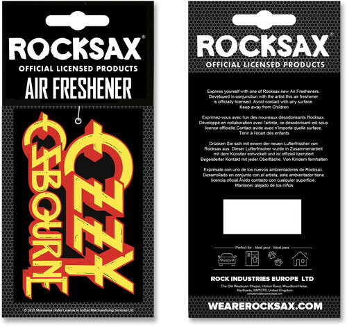 Ozzy Osbourne Rocksax - Ozzy Osbourne - Ozzy Osbourne Logo - Air Freshener