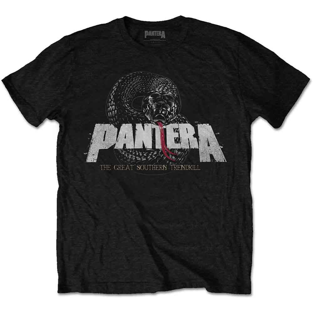 Pantera Snake Logo Black