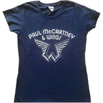 Paul McCartney Wings Logo Blue
