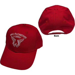 Paul McCartney Wings Logo Red, Black