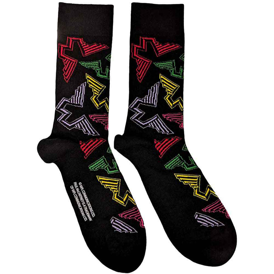Paul McCartney Wings Logos Black