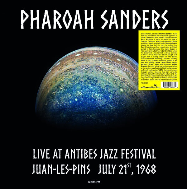 Pharoah Sanders Live at Antibes Jazz Festival in Juan-les-Pins July 21, 1968