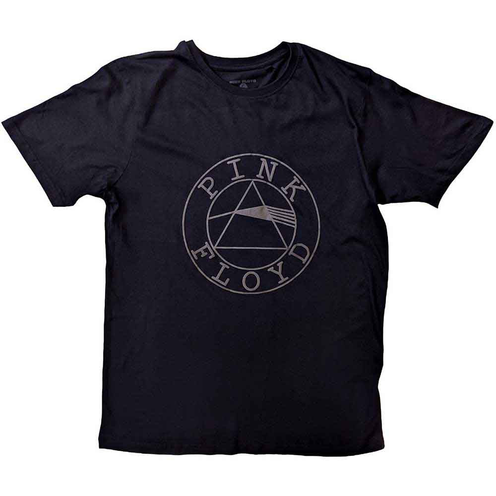 Pink Floyd Circle Logo Black