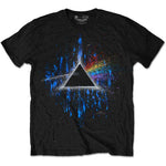 Pink Floyd Dark Side of the Moon Blue Splatter Black