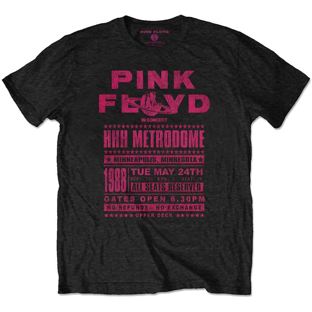 Pink Floyd Metrodome '88 Black