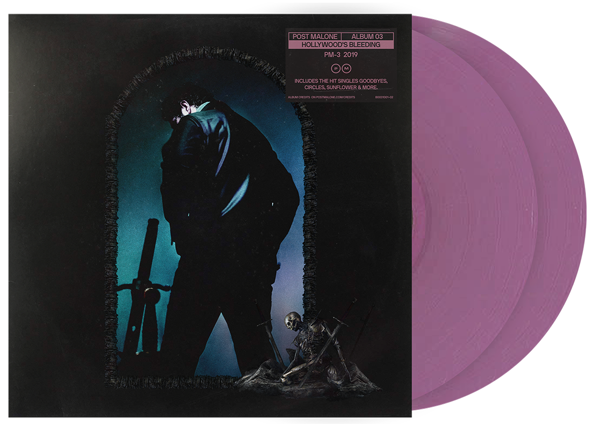Post Malone Hollywood's Bleeding [Explicit Content] (Colored Vinyl, Pink) (2 Lp's)