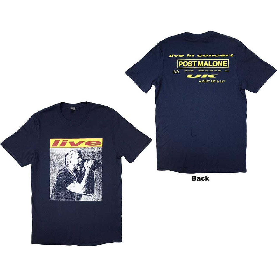 Post Malone Live In Concert Blue