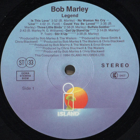 Legend - The Best Of Bob Marley And The Wailers 3