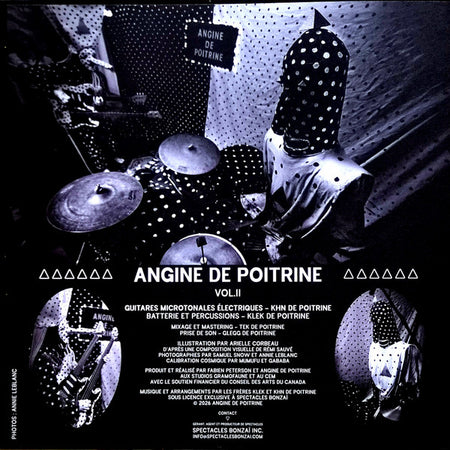 Angine De Poitrine Vol. II | LP | Acid Techno Disco Rock | Quebec 3