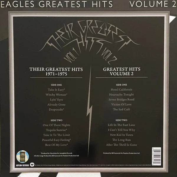 Eagles Their Greatest Hits: Volumes 1 & 2 4