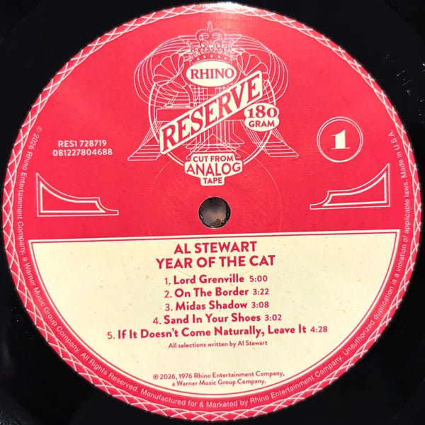 Year Of The Cat 5